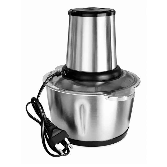 Triturador Elétrico ChefPro 2L Bivolt + Tábua de Madeira Grátis