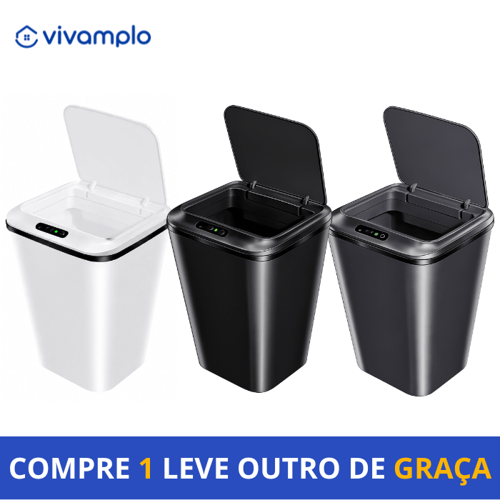 Lixeira Inteligente HomeLux Premium 16L [Compre 1 & Leve 2]