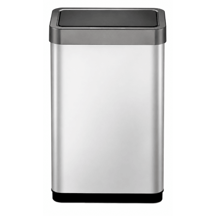 Lixeira de Luxo em Aço Inox com Abertura Automática [Compre 1 & Leve 2]