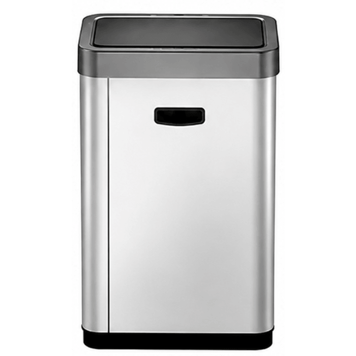 Lixeira de Luxo em Aço Inox com Abertura Automática [Compre 1 & Leve 2]