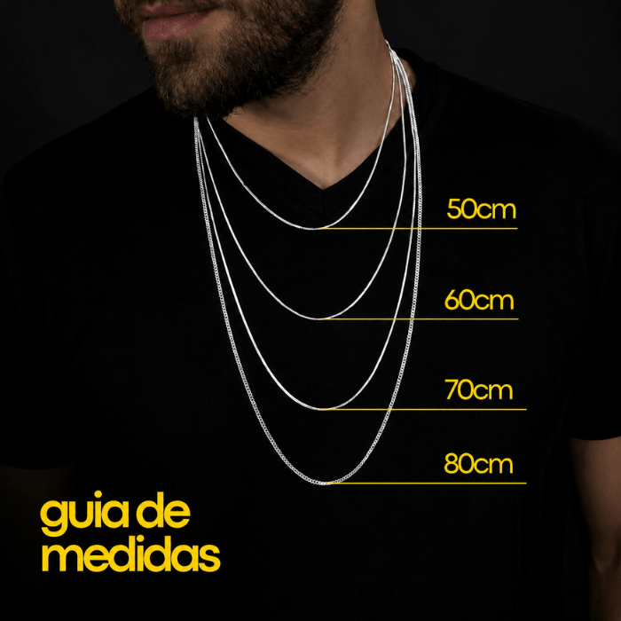 Corrente Medalha de São Bento- Banhado a Ouro ou Prata [Compre 1 & Leve 2]