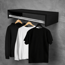 Cabideiro Arara de Parede 60 cm para Closet