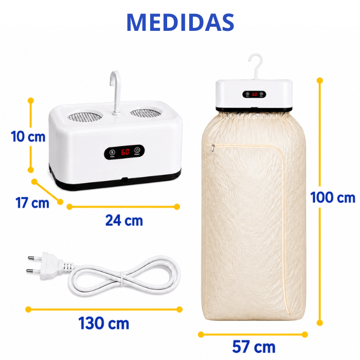 Secador de Roupas Portátil AirLux + [Brindes Exclusivos]