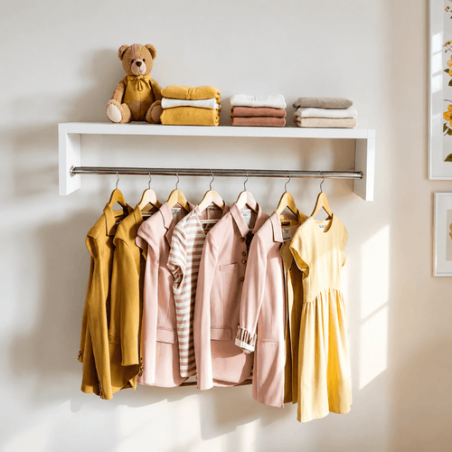 Cabideiro Arara de Parede 60 cm para Closet