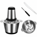 Triturador Elétrico ChefPro 2L Bivolt + Tábua de Madeira Grátis