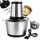 Triturador Elétrico ChefPro 2L Bivolt + Tábua de Madeira Grátis